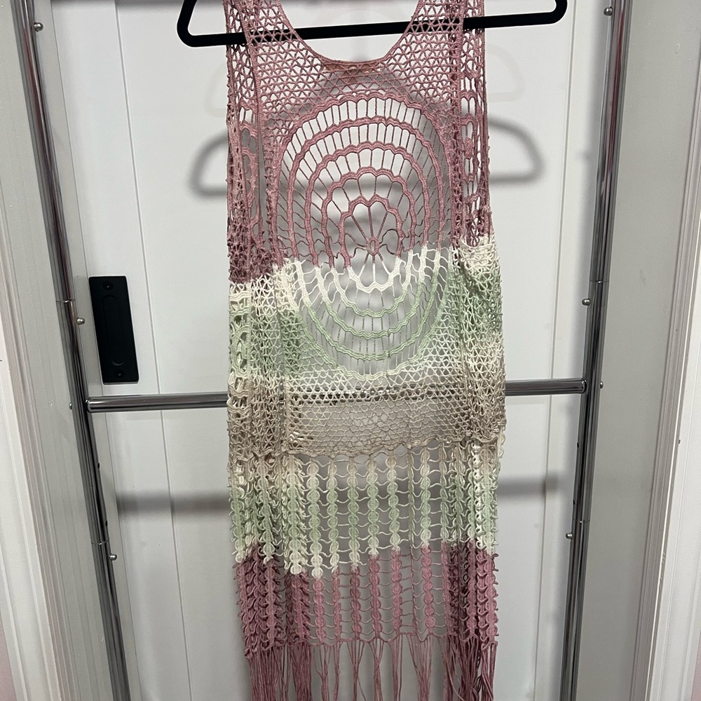 Propper Pink Crochet Top